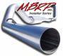 MBRP - MBRP 4" Turbo Back, Ford (2003-05) Excursion, 6.0L Power Stroke, Single Side Exit, Aluminized (Stock Cat)