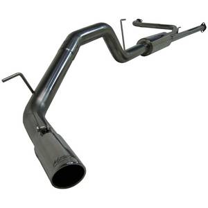 Exhaust - 3" Cat Back Exhaust - MBRP - MBRP 3" Cat Back Exhaust, Nissan (2007-11) Titan, 5.6L, Single Side Exit, T409 Stainless
