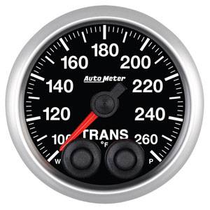2-1/16" Gauges - Auto Meter Competition Series - Autometer - Auto Meter Competition Series, Transmission Temperature 100*-260*F w/ Warning