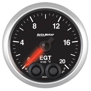 2-1/16" Gauges - Auto Meter Elite Series - Autometer - Auto Meter Elite Series, Pyrometer/EGT 0*-2000*F