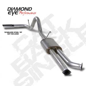 Diamond Eye 3.5" Cat Back Exhaust, Toyota (2007-09) Tundra, 5.7L Gas