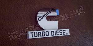 Mopar - Cummins-Turbo Diesel Logo Badge - Image 2