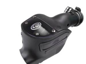 S&B Air Intake Kit for Ford (2008-10) F250/F350/F450/F550 6.4L Power Stroke, Dry Extendable Filter