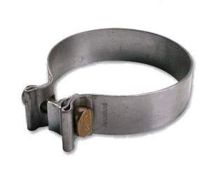 Diamond Eye Exhaust Clamp 4" 409 STAINLESS BAND CLAMP BC400S409 