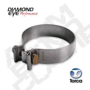 Diamond Eye Performance - AccuSeal 3.5" Band Clamp, Stainless T-304 - Image 2