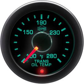 Isspro - Isspro EV2 Series White Face/Red Pointer/Green Lighting, Transmission Temp Gauge (100-280*) - Image 2