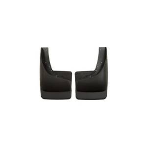 Husky Liners Custom Molded Mud Flaps, Chevy/GMC (1999-07) 1500-3500HD with factory flares (Pair), Black