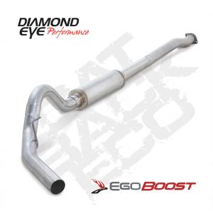 Diamond Eye Performance - Diamond Eye 4" Cat Back Exhaust, Ford (2011-13) F-150 Eco Boost, Single, Aluminized - Image 2