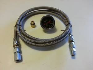 Dfuser Fuel Pressure Test Kit, Ford (1994-10) 7.3L & 6.0L Power Stroke, 100psi